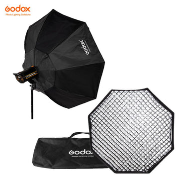 Godox Octagonal 120cm Studio Softbox with Grid - Arahan Photo